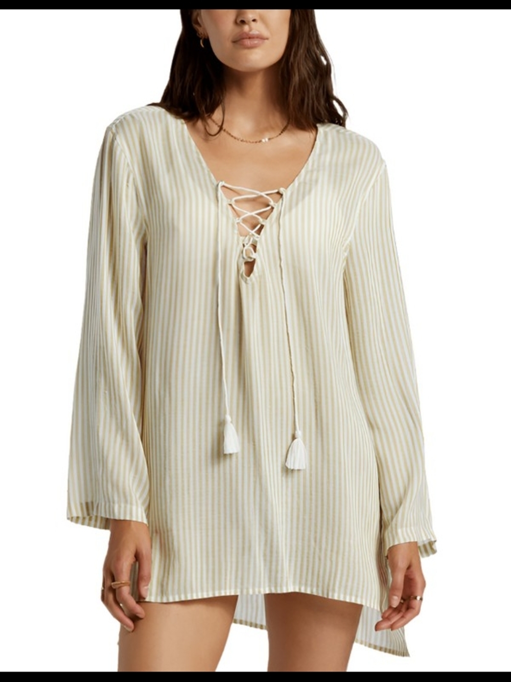 Billabong Womens Blue Skies Gauze Beach cover Up